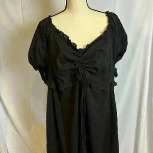 L'ete De Jeanne Black Dress (Size 3X)